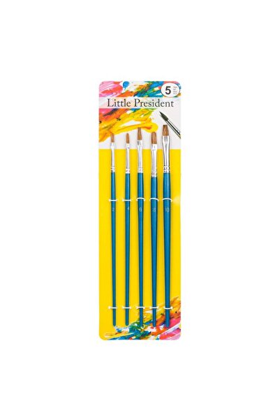 BAMI NETWORK Set pensule pictura varf plat par 5 bucati