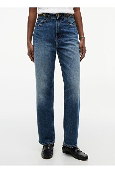 Tommy Hilfiger Mavi Kadın Denim Pantolon WW0WW499601A9