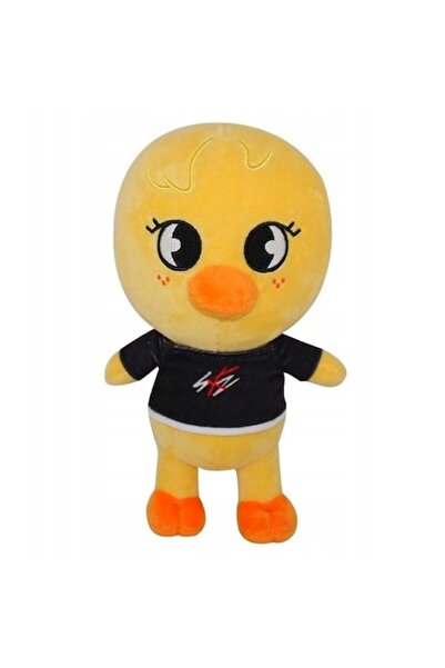 OEM Jucărie de pluș BBOKARI Stray Kids Felix, mascotă cu tricou, galben, 23 cm