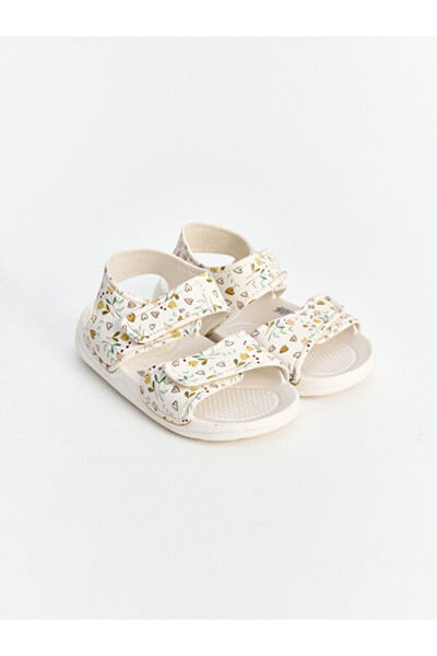 LC Waikiki I Flower and Heart Embroidered Girls' Sandals from Freezen Store