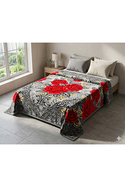 Generic Sine Mas Korean Nafir and Text Single Layer Blanket - Approx. 2 kg - ...