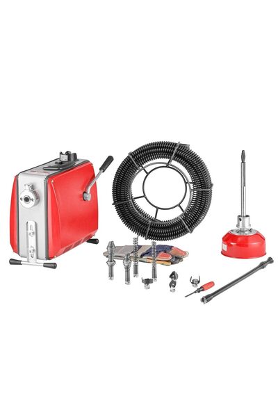 OMS Sarpe pentru desfundat tevi, Electric, Profesional, 6 x capete taiere, 50...