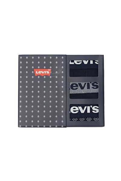 Levi's Ανδρικό Σετ Δώρου DEMIM Μποξεράκια 3 τεμάχια 37149-1186-ΜΠΛΕ Μπλε
