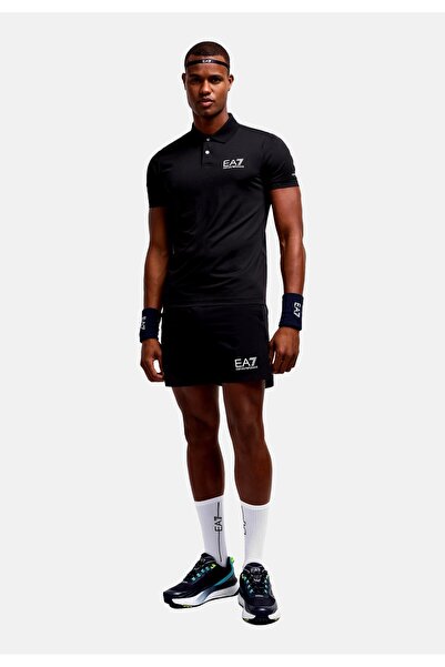 EA7 Poloshirt Kurzarmshirt mit Polokragen