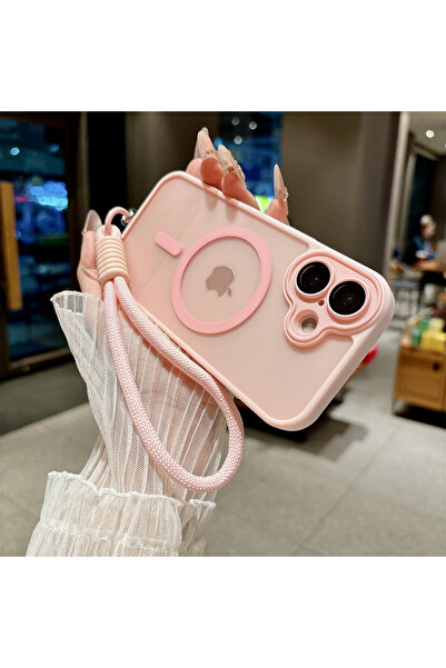 Choice17 for iPhone 16 pink For Magsafe for iPhone 16 16 PLus ProMax Wireless...