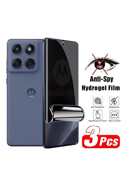 Choice1 Privacy Hydrogel 3Pcs For Moto G77 3Pcs Privacy Hydrogel Film For G85...