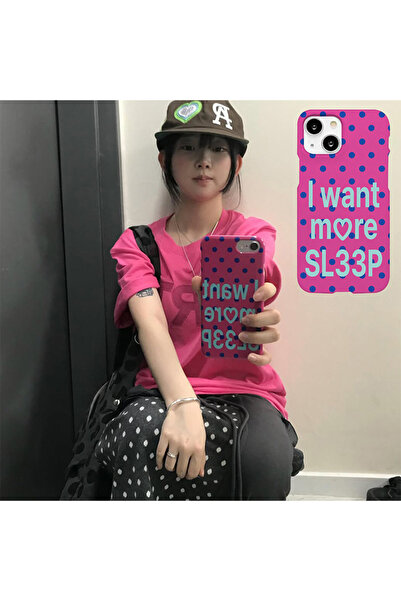choice2 iPhone 16 Pro A Y2K Millennium Girl Rose Red Blue Wave Dot Letter Mob...