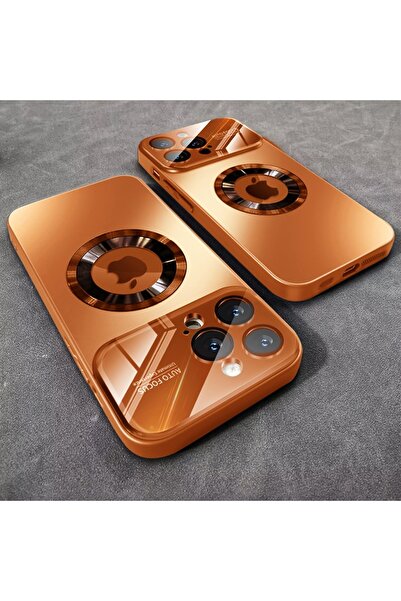 Choice98 iPhone 16 Pro Max Gold New Luxury Glass Camera for Magesafe Magnetic...