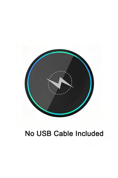 Choice1 Black no cable Wireless Charger, Compatible with iPhone, Phones & Ear...