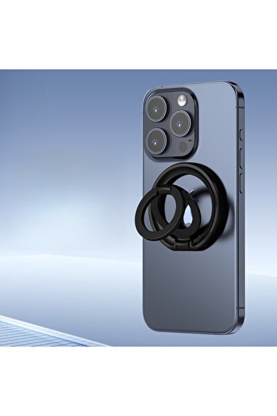 Choice black Magnetic Cell Phone Ring Holder Compatible with iPhone 16 12 13 ...