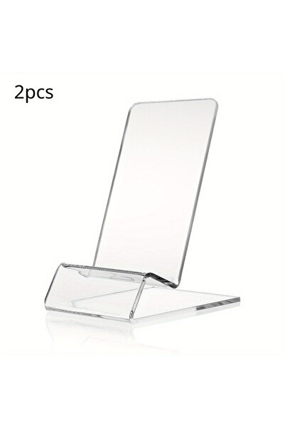 choice2 2pcs Acrylic Clear Phone Stand Mount Cell Phone Display Holder Mobile...