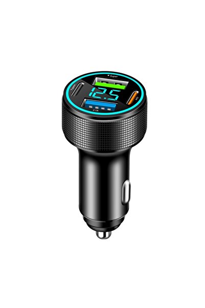 Choice Black UYUXIO Multi Port USB C Car Charger Adapter Dual PD 30W with Vol...