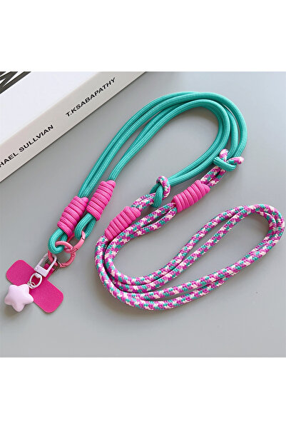 Choice5 Rose Green 1Pc Fashionable Detachable Phone Hanging Rope Crossover Ro...