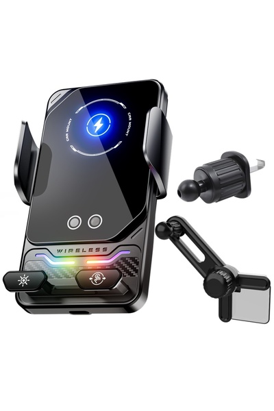 Choice3 F7 Screen Holder 15W Universal Car Phone Wireless Charger Holder Auto...