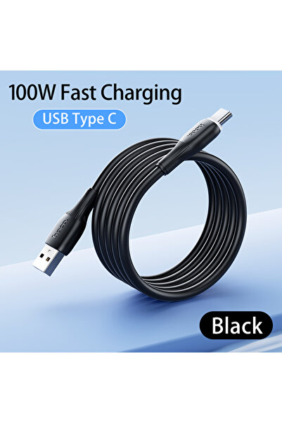 Choice 1.5m black 100W 6A USB Type C Fast charging Cable for Honor 1...