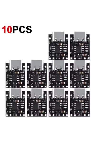 Choice3 10Pcs 1-20Pcs Tp4056 3.7V Lithium Battery Charging Discharging Board ...