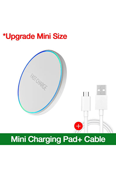 Choice3 White with Cable Fast Wireless Charger Station For iPhone 17 16 15 14...
