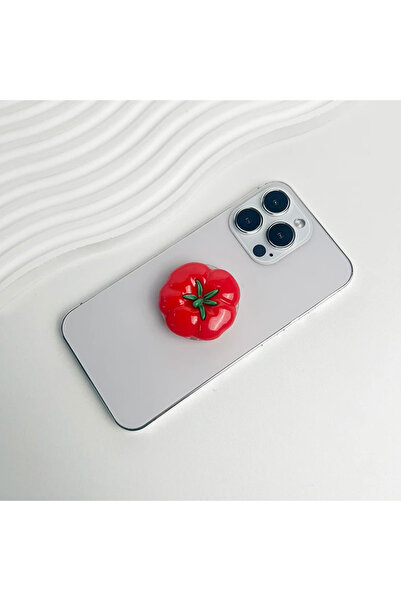 Choice VIKEFON Tomato Cute Tomato Phone Holder Phone Bracket Socket Grip For ...