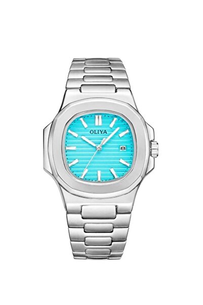 OLIYA Luxury Men's Watch Brand Oiiya Stainless Steel Anti-Rust Watch Complete...