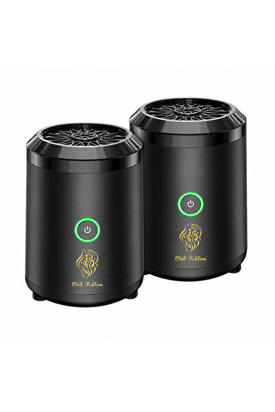 Generic 2 PCS Rechargeable Electric Bakhoor Burner – Portable USB Type-C Oud ...