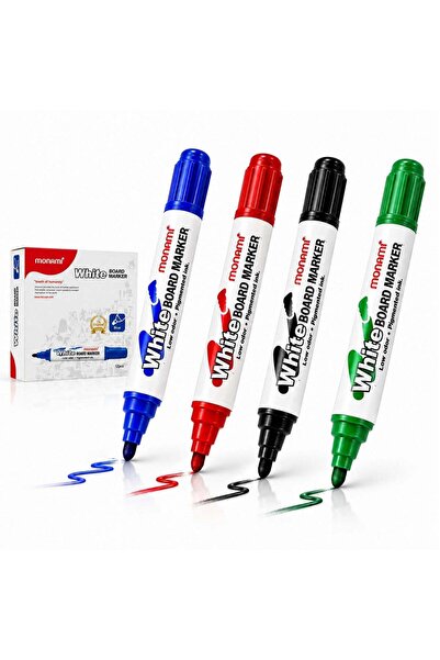 JML Marker pentru tablă albă, set de 12, culori asortate
