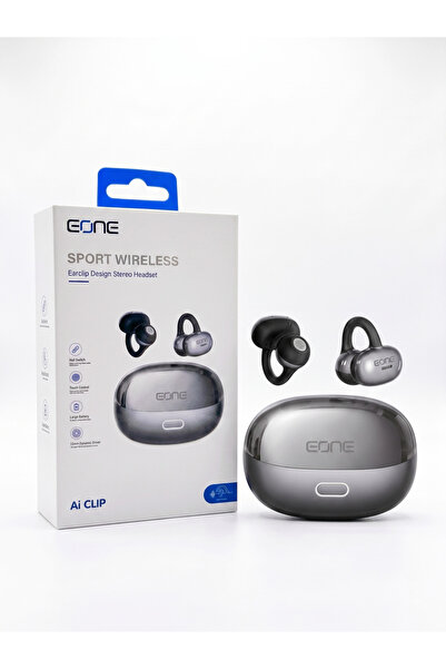 EONE سماعة أذن لاسلكية رياضية إي ون Ai CLIP بمشبك مفتوح وعزل ضوضاء ذكي IPX5