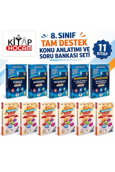 Zeka Küpü Yayınları Zeka Küpü 8. Sınıf Tam Destek Konu Anlatımı ve Soru Banka...