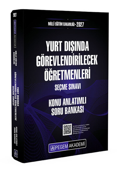 Pegem Akademi Yayıncılık 2027 MEB Yurt Dışında Görevlendirilecek Öğretmenleri...