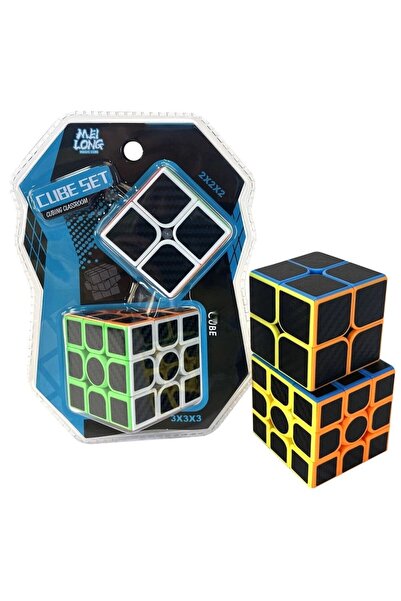 Başel Toys Mf9323 Moyu 3X3 2X2 Fiber Carbon Cube Set