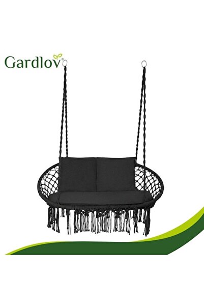 Gardlov Set de perne pentru balansoar de grădină pentru 2 persoane, 110 x 62 ...