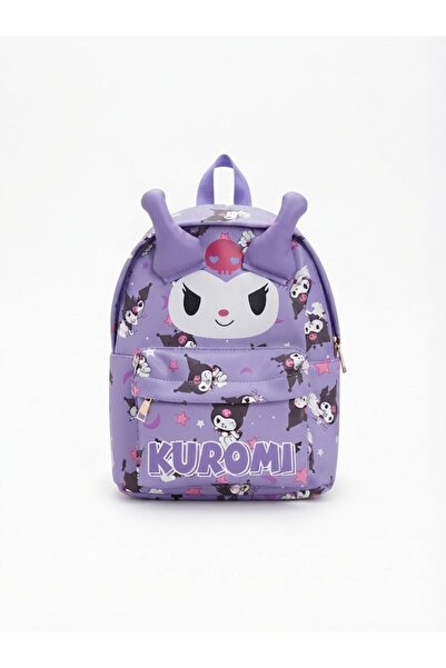 Bionic Kids Pink Cartoon Character Backpack with 3D Ears, Front Pocket & Adju...