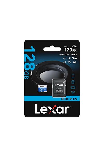 Lexar Blue Plus 128 GB Hafıza Kartı (170MB/S)