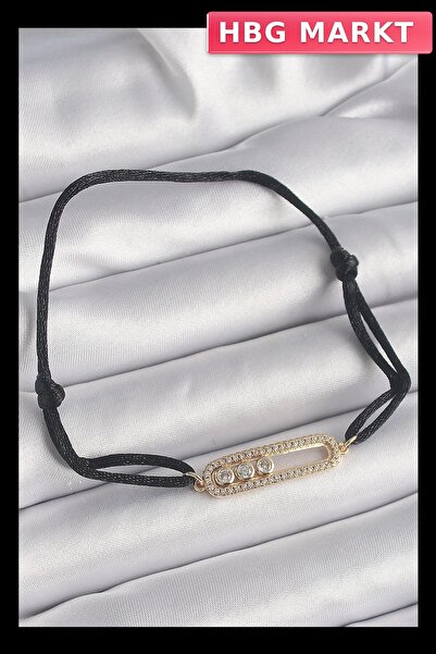 Generic Brand Mey Import ®   Black Color String Lift Gold Messika Model Women...