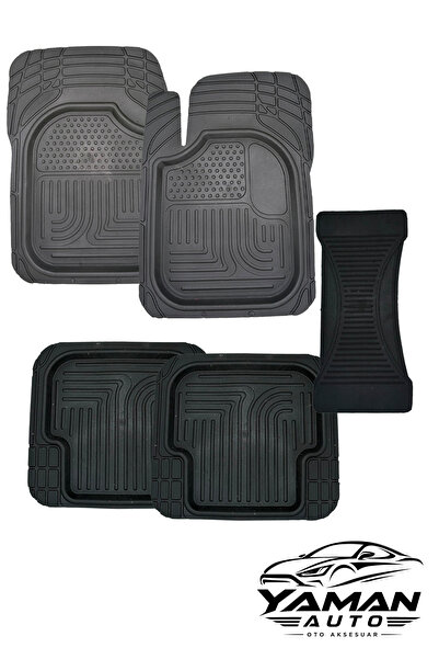 YAMAN Renault Captur 2013-2026 ile Uyumlu 3D Havuzlu Oto Paspas 5'li Set | Su...