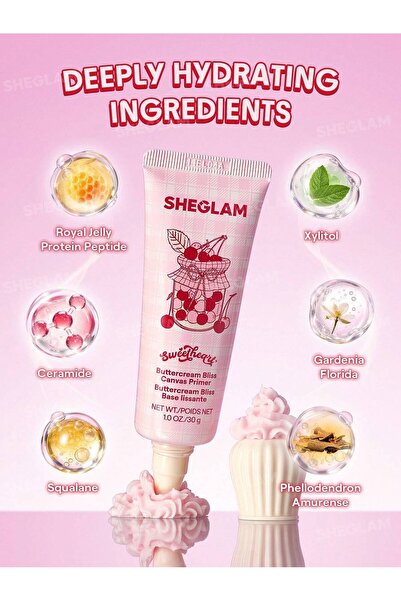 SHEGLAM Sweetheart Buttercream Bliss Canvas Primer - Nemlendirici ve Gözenek ...