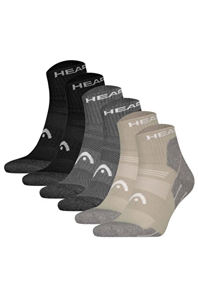 Head Unisex Quarter-Wandersocken, 6er-Pack - Wander-Sportsocken für Alle Klim...