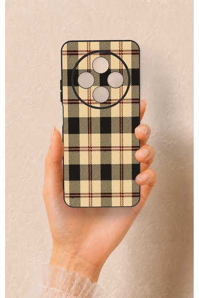 Vip Case غطاء سيليكون بنمط كريمي منقوش متوافق مع ريدمي 14C
