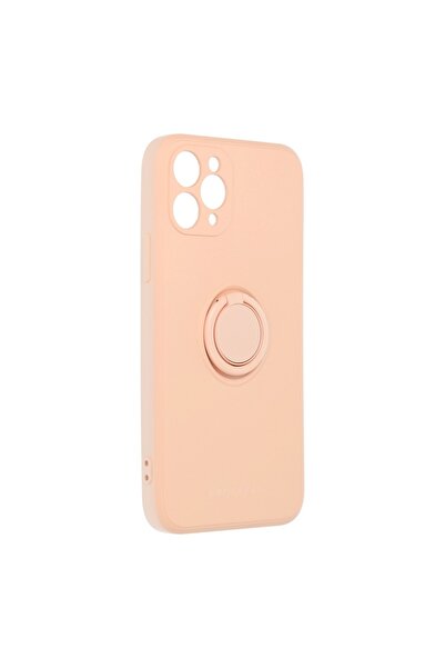 Roar Korea Roar Amber Θήκη Σιλικόνης με Βάση Στήριξης Ροζ (iPhone 11 Pro)