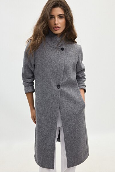 Stradivarius Basic yumuşak dokulu kaban