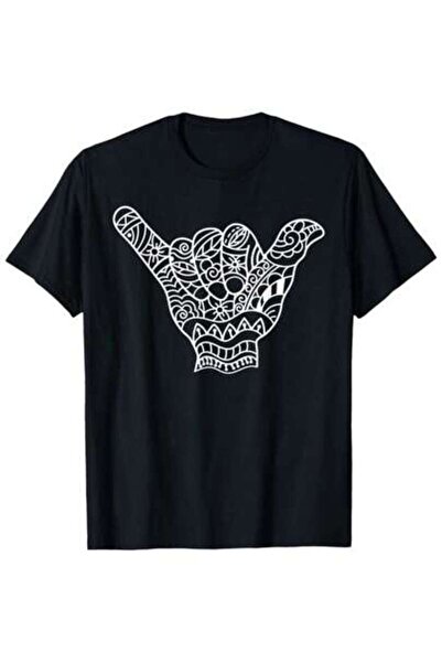 2BIR Polynesian Shaka Hand Art Men Women Hawaiian Tattoo T Shirt
