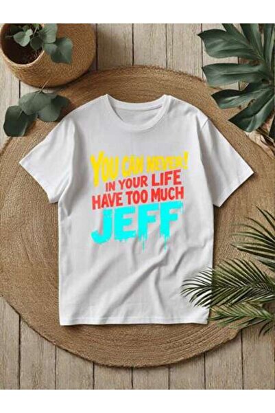 2BIR Men's 'Jeff Can Never Have Too Much' Graphic T-Shirt - Casual Crew Neck ...