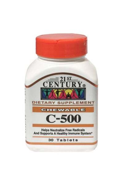 21st Century CHEWABLE C 500 TAB 30s