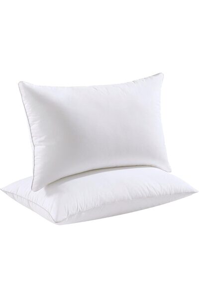İz Home Avangard 2 Adet Silikon Yastık Otel Yastığı Ultra Dolgun Micro Saten Kumaş 50x70 cm 800GR