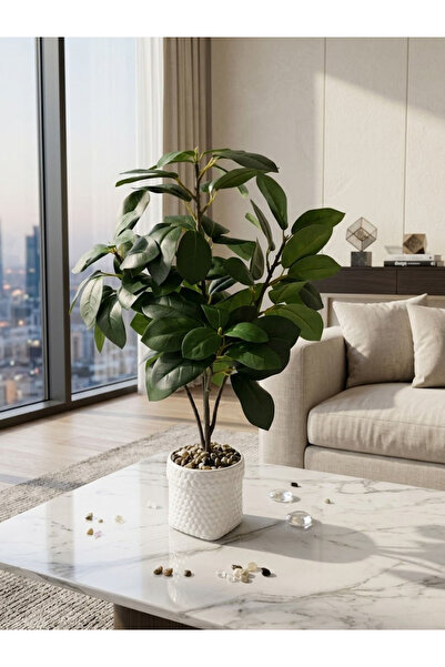co arma Artificial Plant in a Pot, 50cm High Interior Home Decor