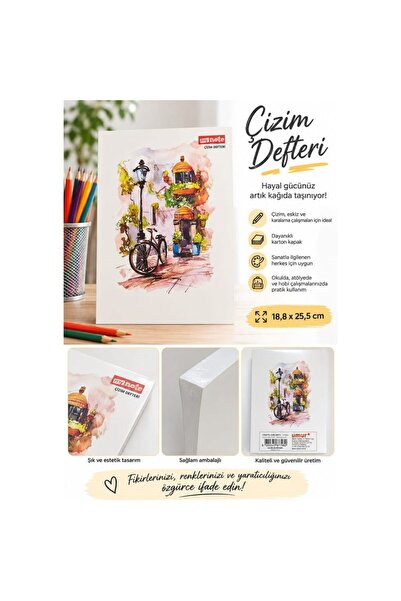 Mynote 18.8 X 25.5 cm Drawing Pad