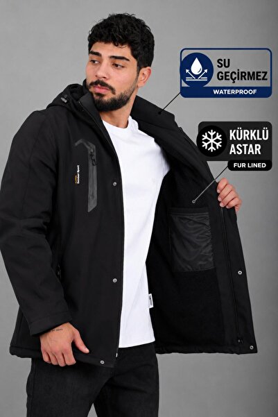 Stilkombin Water and Wind Resistant Outdoor Softshell Winter Jacket Pldp 3014...