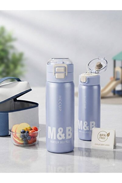 tüftürük 500ml New Solid Color Thermos With/Without Straw Hot/Cold Stainless ...