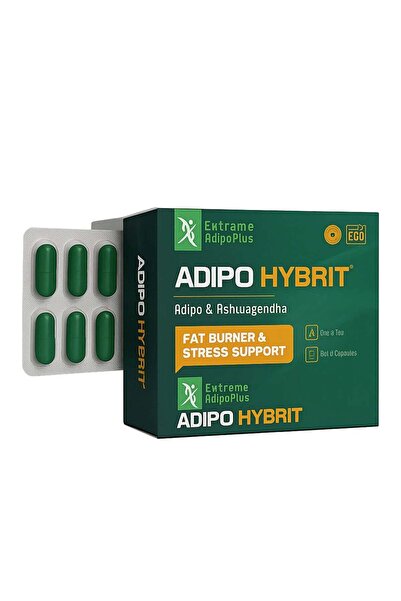 Adipo Extreme Plus Hybrıt Fat burner Stress Support 30 Kapsül