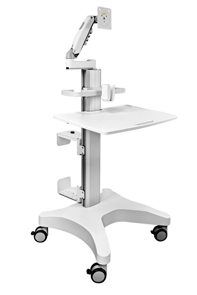 blackmount Statie de lucru mobil premium MED05-1, 17-32″, max.8kg, reglabil p...