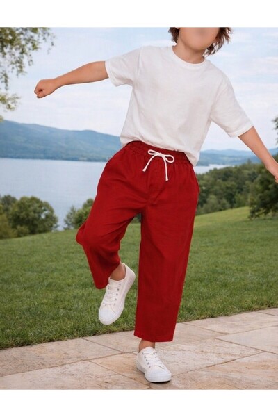 shop Boy's 2-Piece Combination Gabardine Fabric Pants Stylish Design